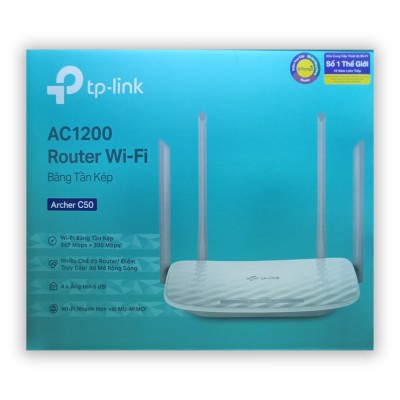 Archer C50 Bộ phát wifi TP-Link Wireless AC1200Mbps